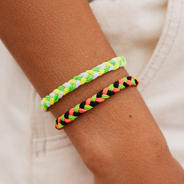 Puravida® Watermelon Braided Bracelet