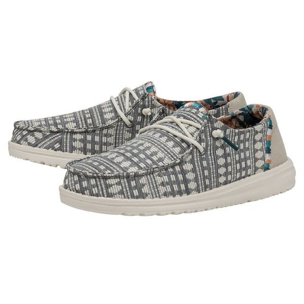 Hey Dude Wendy Boho - Embroidery Grey