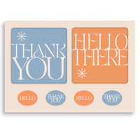 Studio Oh! Mini Note Card Set with Stickers