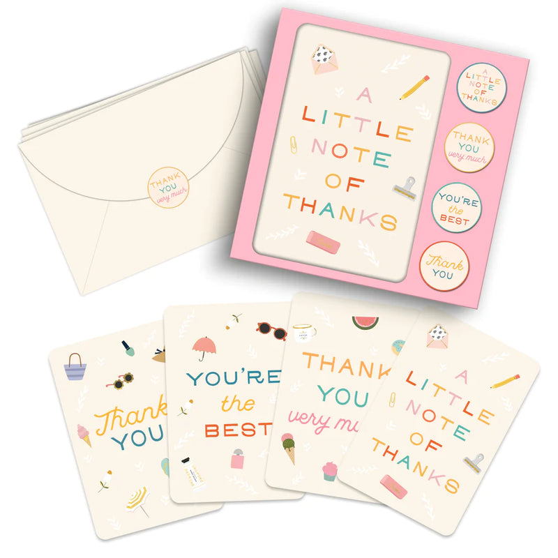 Studio Oh! Note Card Set with Stickers