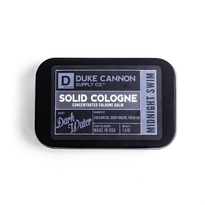 Duke Cannon® Solid Cologne Midnight Swim