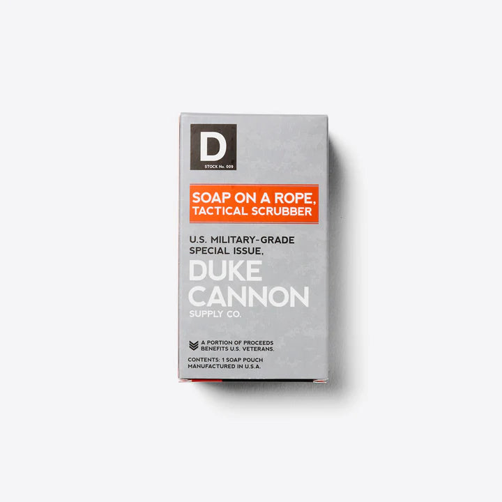 Duke Cannon Soap on a Rope Scrubber