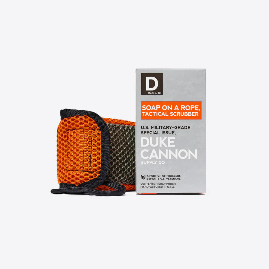 Duke Cannon® Soap on A Rope, Tactical Scrubber