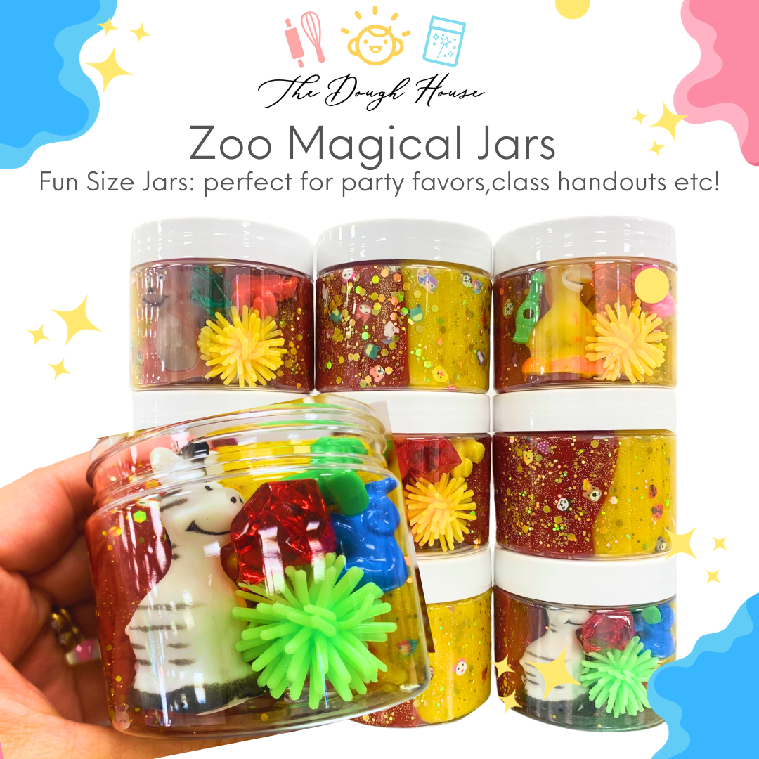 The Dough House - Fun Size Zoo Magical Jars