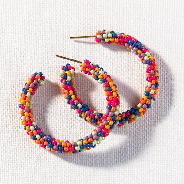 Confetti Small Hoop Earrings