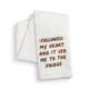 Followed My Heart Kitchen Towel