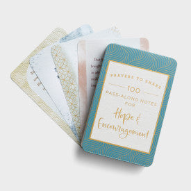 Prayers to Share: 100 Pass-Along Notes for Hope & Encouragement