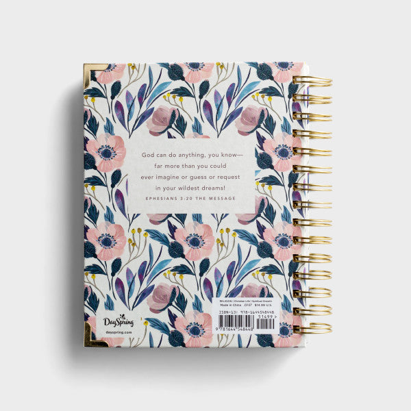 Dreams Spiral Floral Scripture Journal with The Comfort Promises