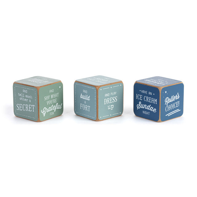 Family Together Time Dice Set