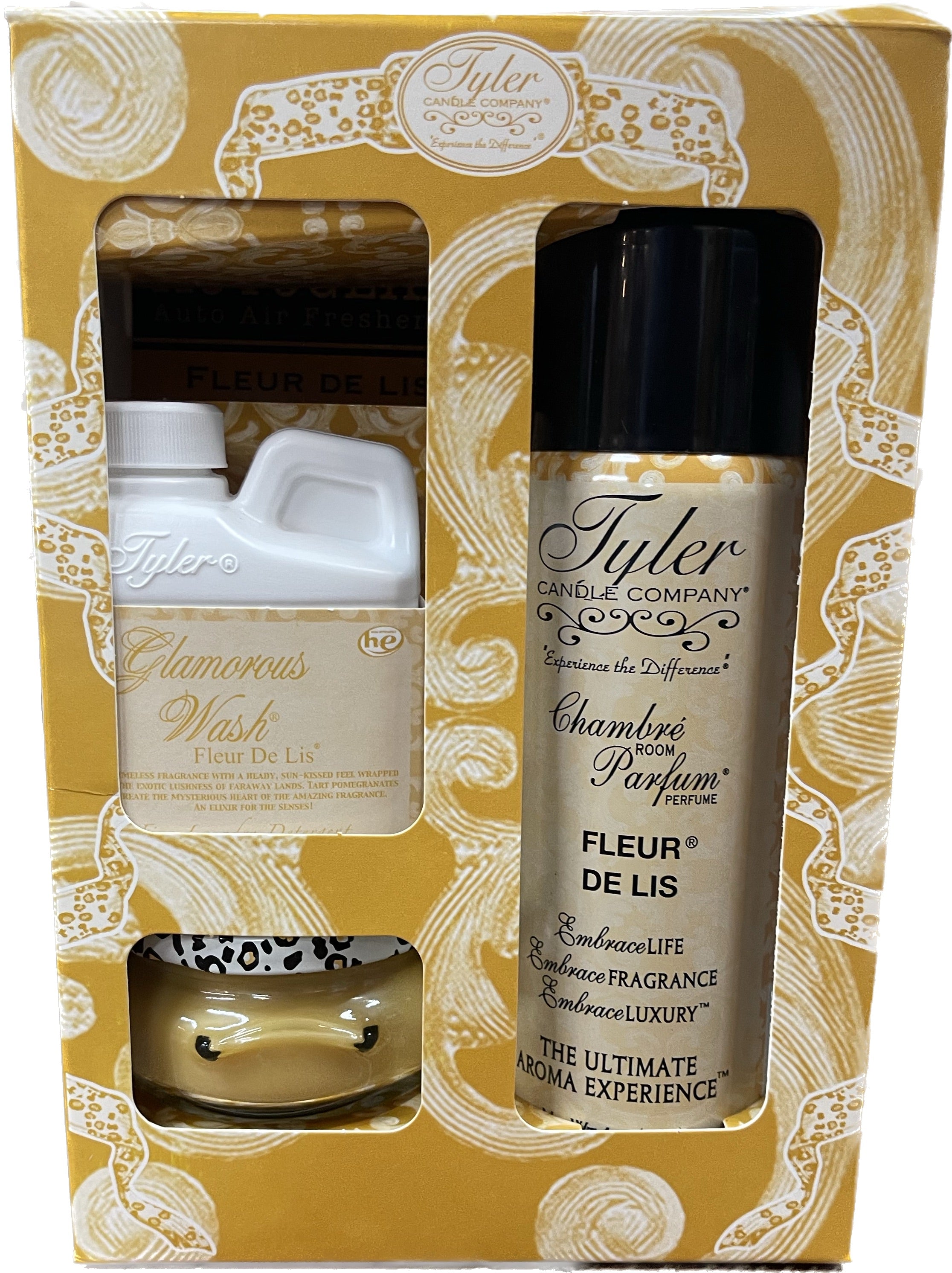 Tyler Candle Company - Glamorous Gift Set Fleur De Lis