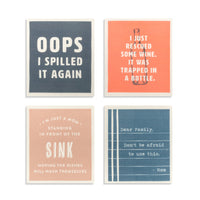Biodegradable Dish Cloths - Family Quotes