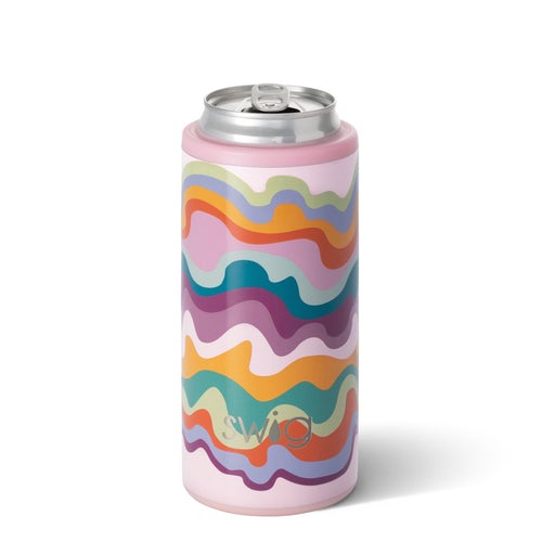 Swig Life Slim Can Cooler 12 oz Solid Colors