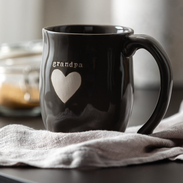 Grandpa Heart Mug